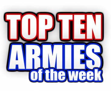 Top Ten Armies [December 7th – December 13th]