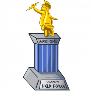 Help Force celebrate 8th anniversary: Legends Cup XIV Trophy